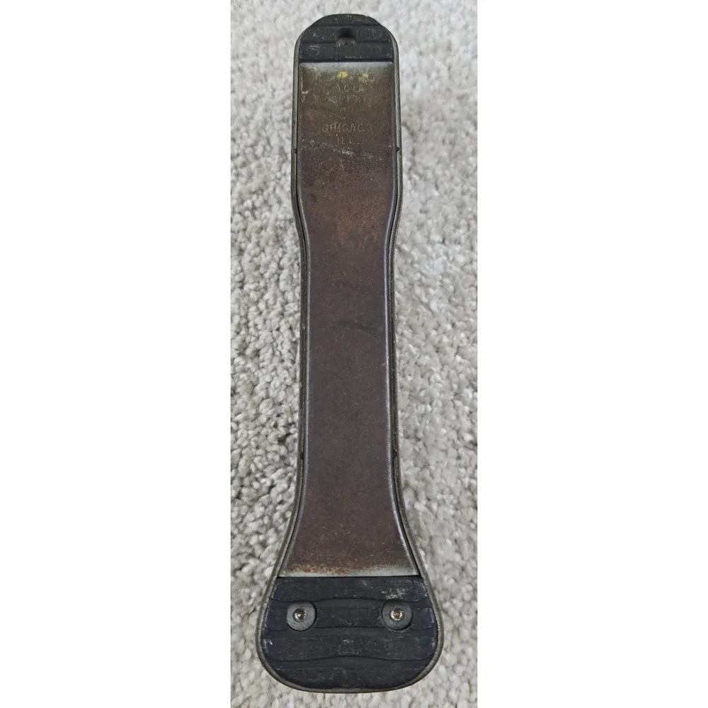 Ace Fastener Corp Ace-Hi No. 502 Stapler Black Vintage Industrial Chicago USA
